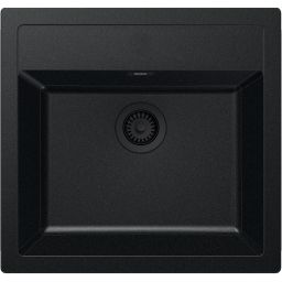 Franke Sirius SID 610-49 zlewozmywak Tectonite 56x53 cm czarny mat 143.0702.425