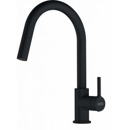 Franke Sirius SID zlewozmywak z baterią czarny mat 143.0733.328