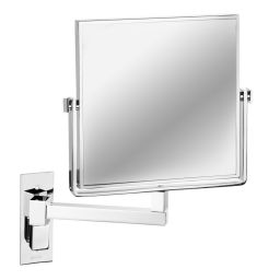Geesa Mirror lusterko kosmetyczne 19x19 cm kwadratowe chrom 911080