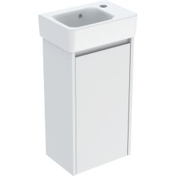Geberit Selnova Square umywalka z szafką 36 cm białą 504.130.00.1