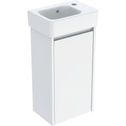 Geberit Selnova Square umywalka z szafką 36 cm białą 504.130.01.1