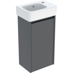 Geberit Selnova Square umywalka z szafką 36 cm lava 504.130.JK.1