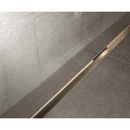 Geberit CleanLine80 rynna zbiorcza 130 cm do odpływu liniowego szampańska/szczotkowana 154.441.39.1