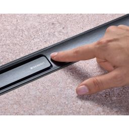 Geberit CleanLine odpływ liniowy 90 cm czarny 154.501.TE.1