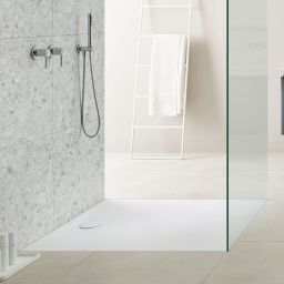 Geberit Olona brodzik kwadratowy 120x120 cm biały 550.903.00.1