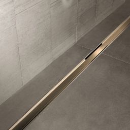 Geberit CleanLine80 rynna zbiorcza 130 cm do odpływu liniowego szampańska/szczotkowana 154.441.39.1