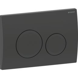 Geberit Delta20 przycisk spłukujący do WC czarny 115.127.14.1