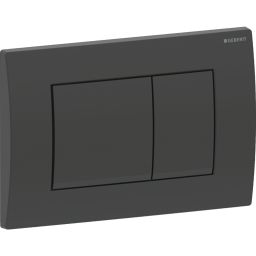 Geberit Delta20 przycisk spłukujący do WC czarny 115.137.14.1