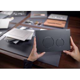 Geberit Sigma40 przycisk spłukujący do WC czarny 115.628.14.1