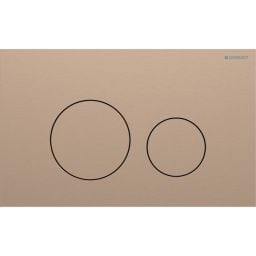 Geberit Sigma40 przycisk spłukujący do WC czerwone złoto szczotkowane 115.628.QB.1