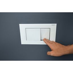 Geberit Sigma40 przycisk spłukujący do WC biały 115.629.SI.1