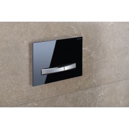 Geberit Sigma50 przycisk spłukujący czarny/czarny chrom 115.671.DW.2