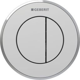 Geberit Typ 10 przycisk spłukujący do WC chrom mat 116.055.JQ.1