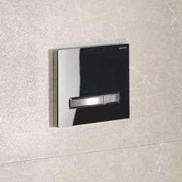 Geberit Sigma50 przycisk spłukujący czarny/czarny chrom 115.671.DW.2