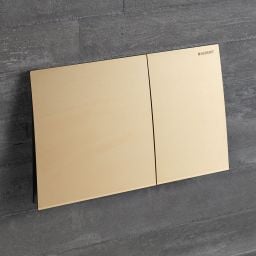 Geberit Sigma70 przycisk spłukujący mosiądz szczotkowany 115.622.QF.1