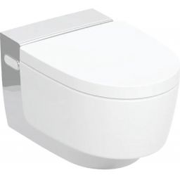 Geberit AquaClean Mera toaleta myjąca wisząca bez kołnierza ze spłukiwaniem wirowym biała 146.200.11.1
