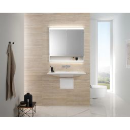 Geberit One miska WC wisząca bez kołnierza spłukiwanie wirowe z deską wolnoopadającą biały 500.201.01.1