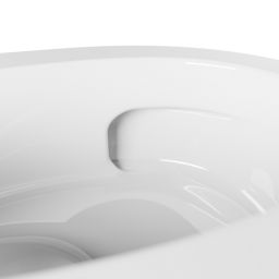 Geberit One miska WC wisząca bez kołnierza spłukiwanie wirowe z deską wolnoopadającą biały 500.202.01.1