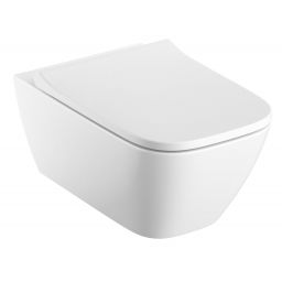 Geberit Smyle Square miska WC wisząca Rimfree KeraTect biała 500.208.01.8
