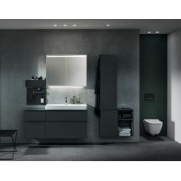 Geberit Smyle Square miska WC wisząca Rimfree KeraTect biała 500.208.01.8