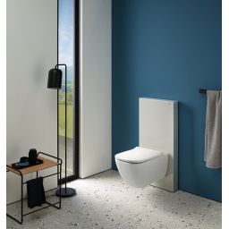 Geberit Smyle Square zestaw miska z deską wisząca bez kołnierza biały 500.683.00.2