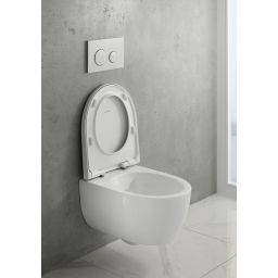 Geberit iCon miska WC wisząca bez kołnierza biały połysk 501.661.00.8