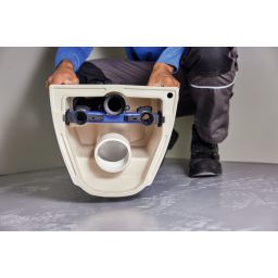 Geberit Acanto miska WC wisząca bez kołnierza ze spłukiwaniem wirowym biały połysk 502.717.00.8