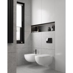 Geberit Selnova Premium miska WC z deską wolnoopadającą wisząca bez kołnierza biały połysk 502.793.00.1