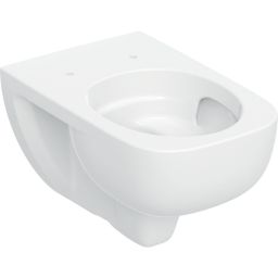 Geberit Selnova Square miska WC wisząca bez kołnierza ze spłukiwaniem wirowym biały połysk 503.153.00.1