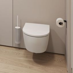 Geberit iCon miska WC wisząca bez kołnierza biały połysk z deską wolnoopadającą 503.233.00.1