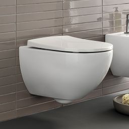 Geberit Acanto miska WC wisząca bez kołnierza biały połysk 500.600.01.8