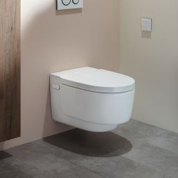 Geberit AquaClean toaleta myjąca wisząca bez kołnierza ze spłukiwaniem wirowym biała 146.210.11.1
