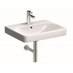 Geberit Smyle Square umywalka 60x48 cm ścienna prostokątna biała 500.229.01.1