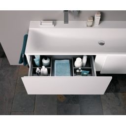 Geberit Xeno2 umywalka 140x48 cm prostokątna ścienna biała 500.277.00.1