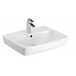 Geberit Selnova Square umywalka 55x44 cm prostokątna ścienna-nablatowa biała 500.290.01.7