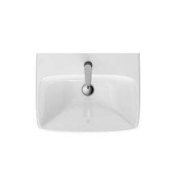 Geberit Selnova Square umywalka 60x46 cm ścienna prostokątna biała 500.300.01.7