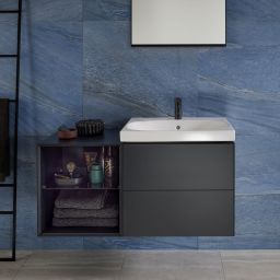 Geberit Acanto umywalka 60x42 cm prostokątna ścienna-meblowa-wpuszczana biała 500.631.01.2