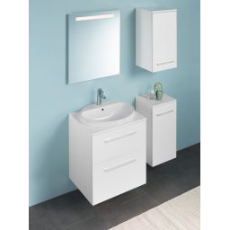 Geberit Variform umywalka 50x45 cm wpuszczana owalna biała 500.712.01.2