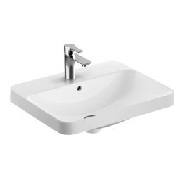 Geberit Variform umywalka 55x45 cm wpuszczana prostokątna biała 500.740.01.2