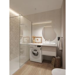 Geberit Variform umywalka 55x45 cm wpuszczana prostokątna biała 500.740.01.2