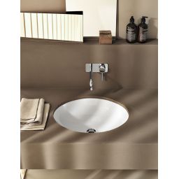 Geberit Variform umywalka 42x33 cm owalna podblatowa biała 500.751.01.2