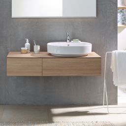 Geberit Variform umywalka 50x40 cm owalna nablatowa biała 500.775.01.2