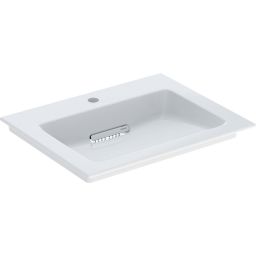 Geberit One umywalka 60x48 cm prostokątna meblowa biała 505.002.00.1