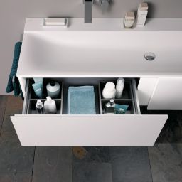 Geberit Xeno2 umywalka 140x48 cm prostokątna ścienna biała 500.277.00.1