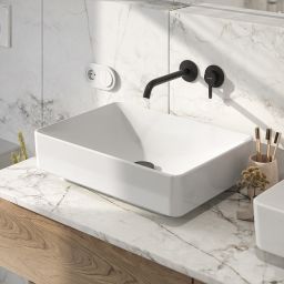 Geberit Variform umywalka 55x40 cm nablatowa prostokątna biała 500.779.01.2