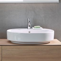 Geberit Variform umywalka 50x40 cm owalna nablatowa biała 500.775.01.2