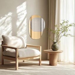 Guarda Gusto no. 2 Gold lustro 60x100 cm złoto/srebrny TOS-GUS2-GOLD-60x100