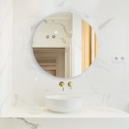 Guarda Prato Gold lustro 60x60 cm złoty/srebrny TOS-PRA-GOLD-60x60