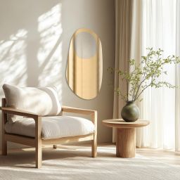 Guarda Spectrum Gold lustro 50x100 cm złoty/srebrny TOS-SPE-GOLD-50x100