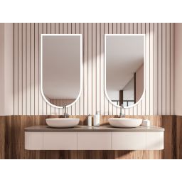 Guarda Tamo lustro z ramą 60x130 cm biały FOR-TAM-BIALY-60x130